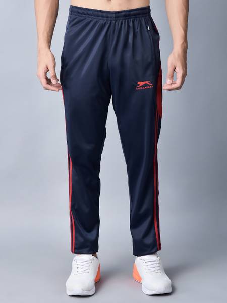 SHIV NARESH Solid Men Dark Blue Track Pants Price History