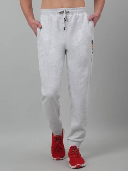 CANTABIL Solid Men Grey Track Pants