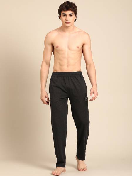 Pepe Jeans Solid Men Black Track Pants