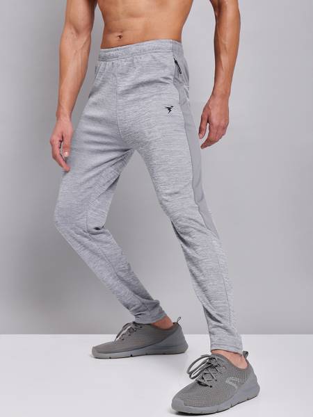 TECHNOSPORT Solid Men Grey Track Pants Price History