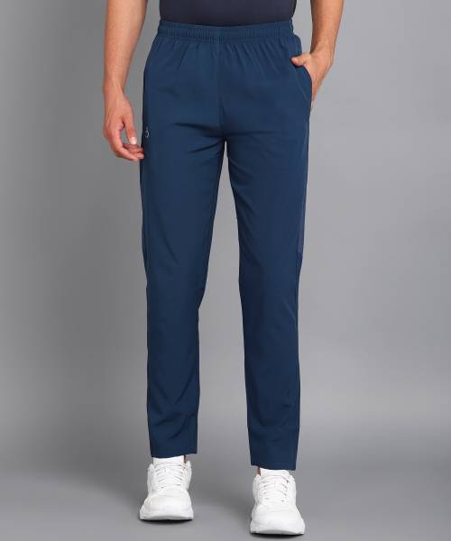 Lemona Solid Men Blue Track Pants