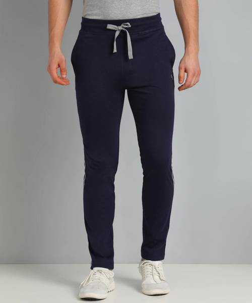 KILLER Solid Men Dark Blue Track Pants Price History