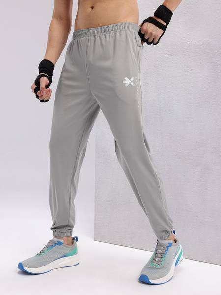 HRX by Hrithik Roshan Solid Men Grey Track Pants