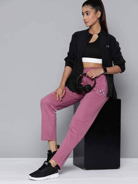 HRX by Hrithik Roshan Solid Women Multicolor Track Pants Price
