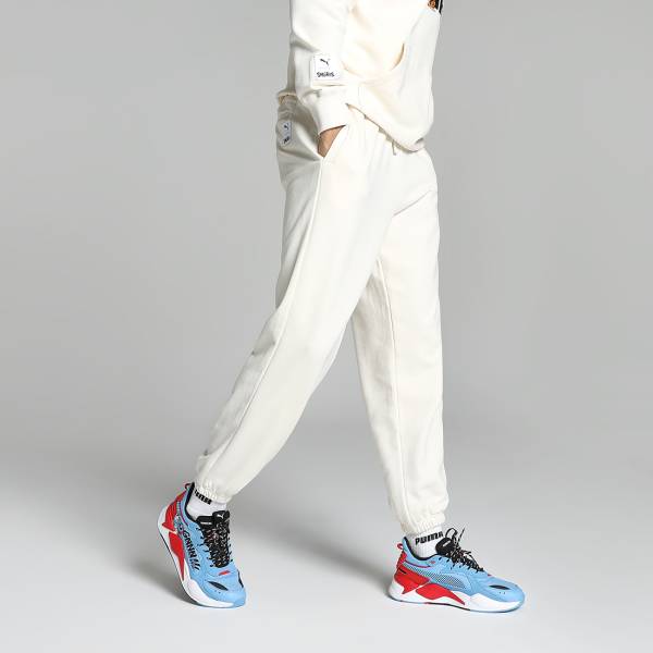 PUMA X THE SMURFS Solid Men White Track Pants - Price History