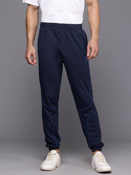 HRX by Hrithik Roshan Solid Men Blue Track Pants