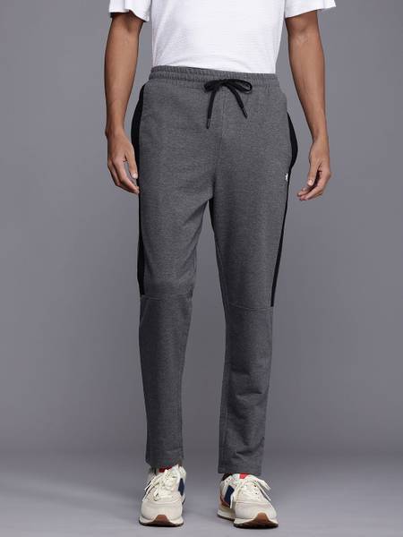 HRX by Hrithik Roshan Solid Men Grey Track Pants