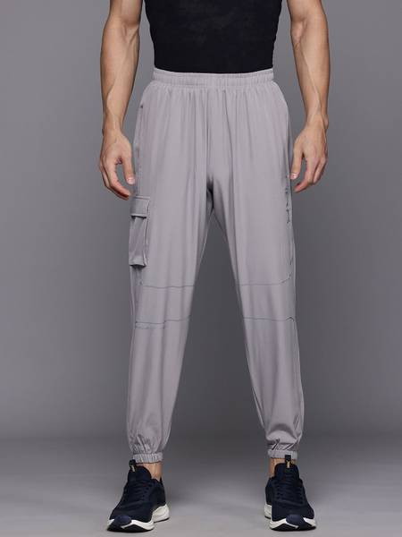 HRX by Hrithik Roshan Solid Men Grey Track Pants