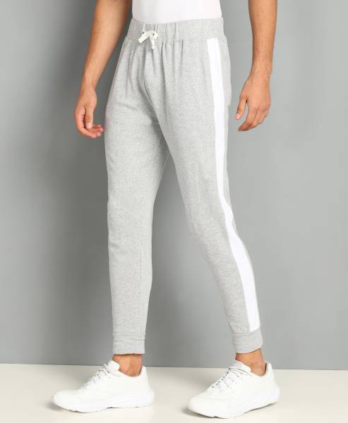 METRONAUT Striped Men Grey Track Pants