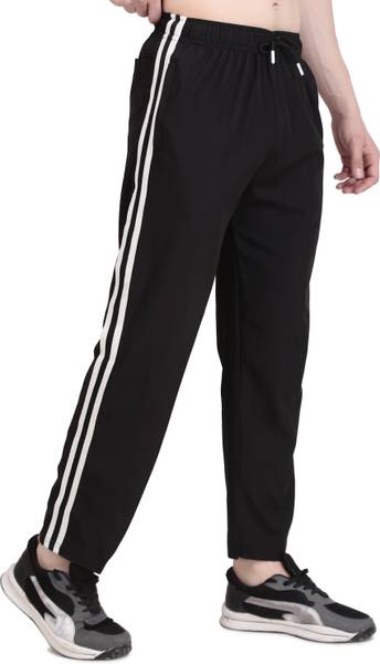 wooldex Printed Men Black Track Pants