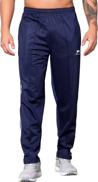 Shiv Naresh Striped Men Blue, White Track Pants