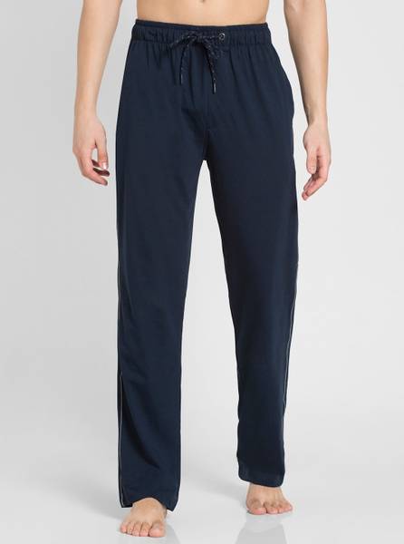 JOCKEY Solid Men Dark Blue Track Pants