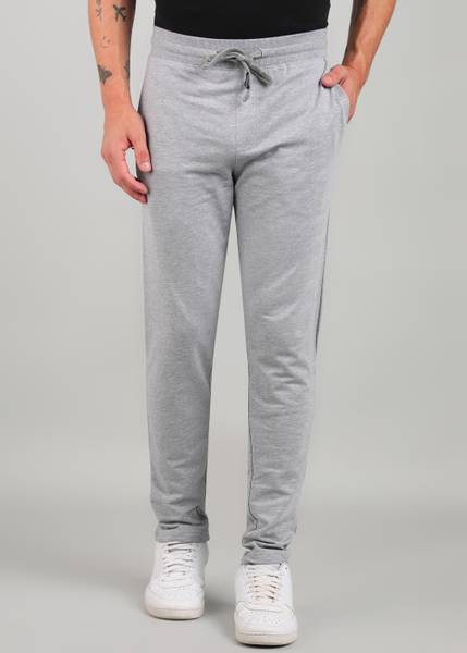 INTEGRITI Solid Men Grey Track Pants