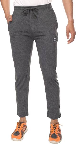 SKYKNIT Solid Men Grey Track Pants