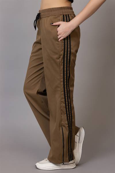 BAYSTREET Solid Women Brown Track Pants