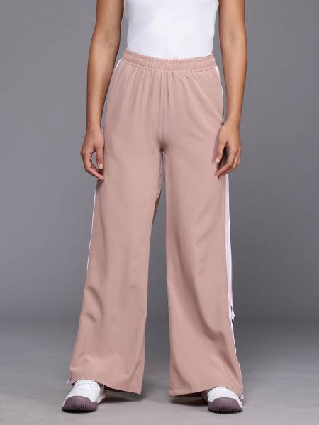 HRX by Hrithik Roshan Solid Women Pink Track Pants