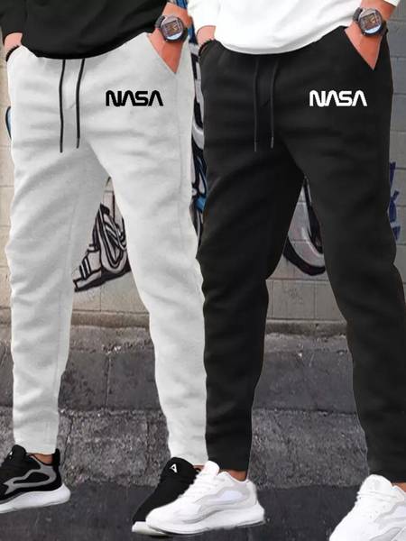 PKB garments Printed Men Black, Grey Track Pants