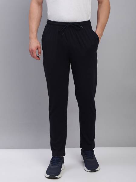 LUX cozi Solid Men Black Track Pants