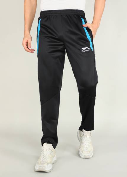 Shiv Naresh Solid Men Black Track Pants