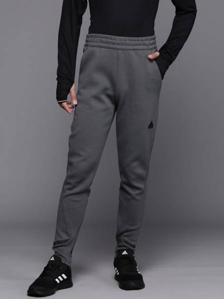 ADIDAS Printed Men Grey Track Pants - Price History