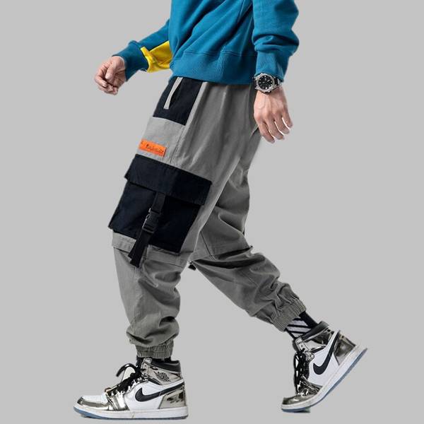 HVBK Solid Men Grey Track Pants