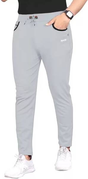 DEVICE OF HOVID FASHION Printed Men Grey Track Pants