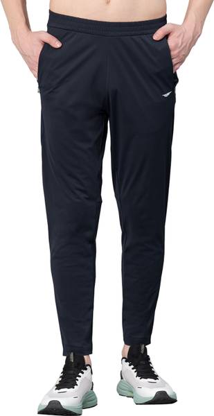 RED TAPE Solid Men Dark Blue Track Pants