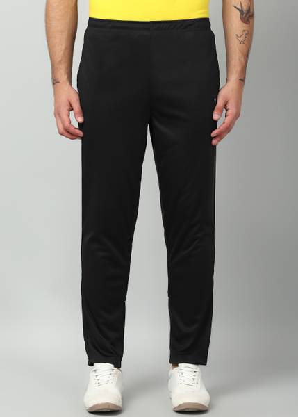 HRX by Hrithik Roshan Graphic Print Men Black Track Pants