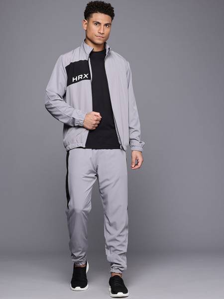 HRX by Hrithik Roshan Colorblock Men Track Suit
