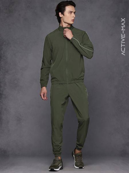 HRX by Hrithik Roshan Solid Men Track Suit
