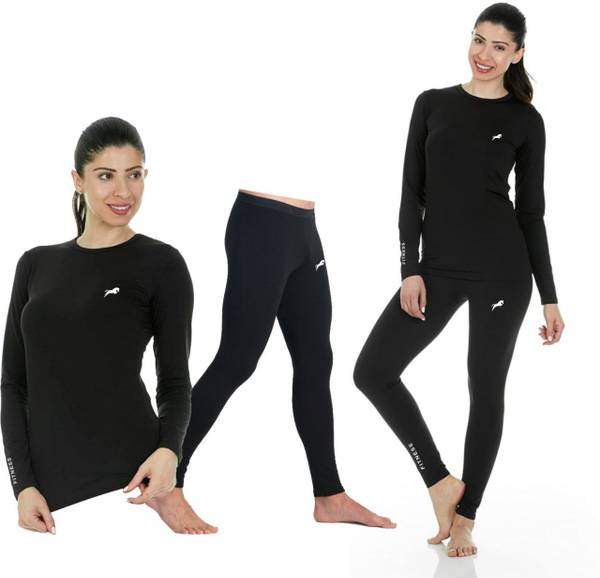 Just Rider Solid Women Track Suit