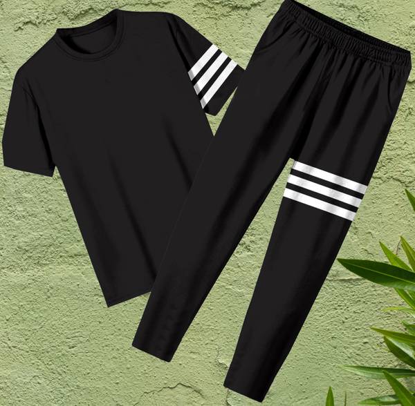 FUBACK Solid Men Track Suit