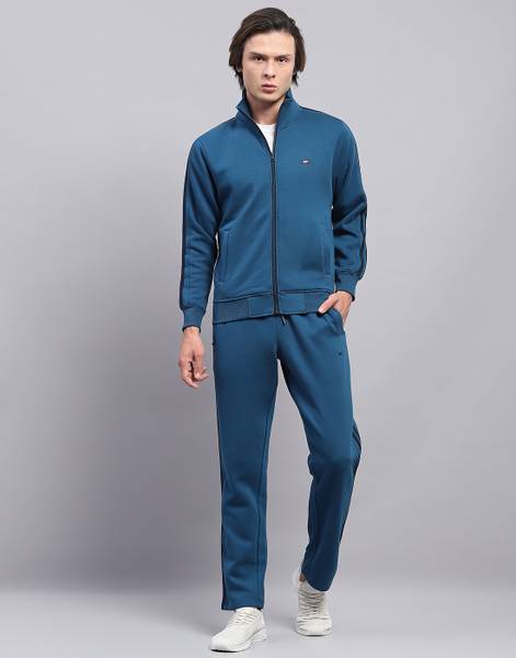 MONTE CARLO Solid Men Track Suit