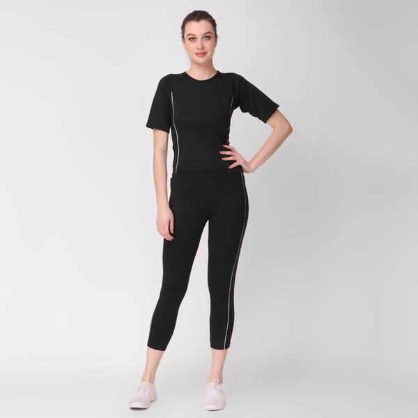 benzos Striped Women Track Suit