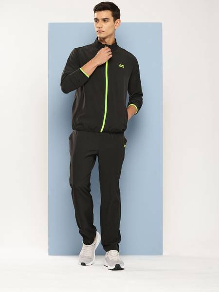 SLAZENGER Solid Men Track Suit