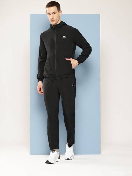 SLAZENGER Solid Men Track Suit
