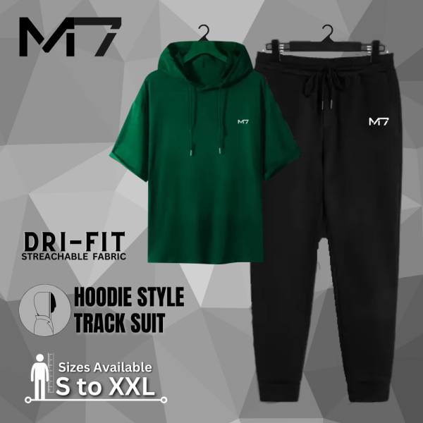 M7 By Metronaut Solid Men Track Suit