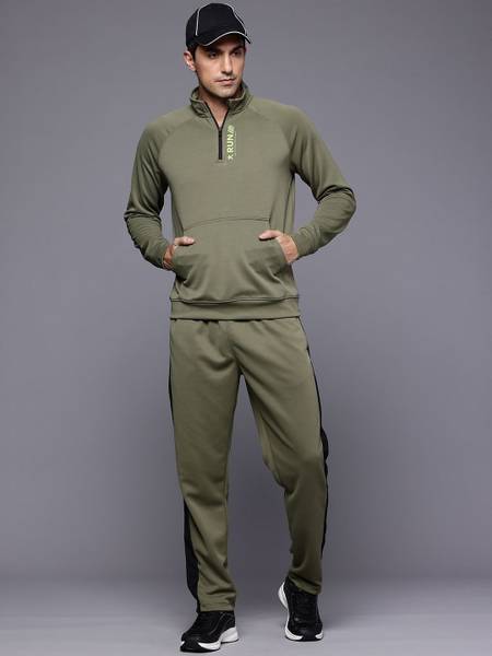 HRX by Hrithik Roshan Solid Men Track Suit