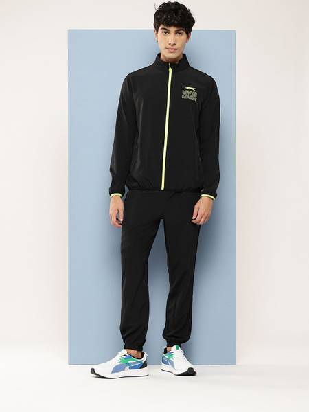 SLAZENGER Solid Men Track Suit