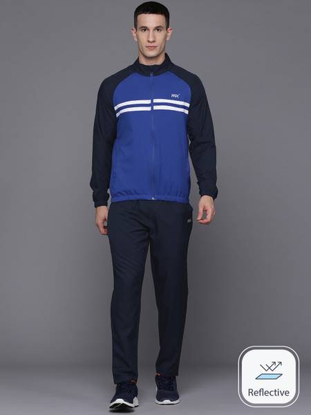HRX by Hrithik Roshan Colorblock Men Track Suit