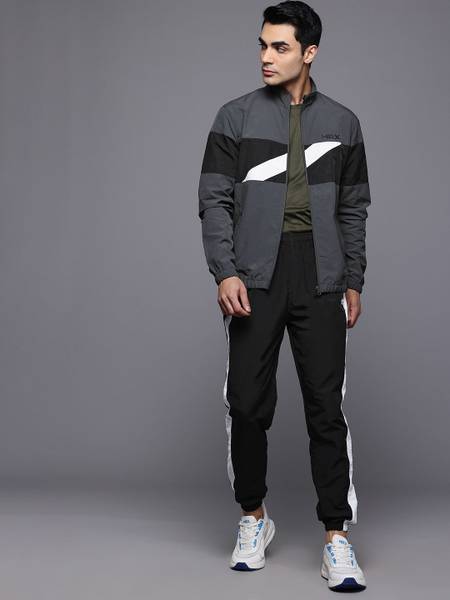 HRX by Hrithik Roshan Solid, Colorblock Men Track Suit