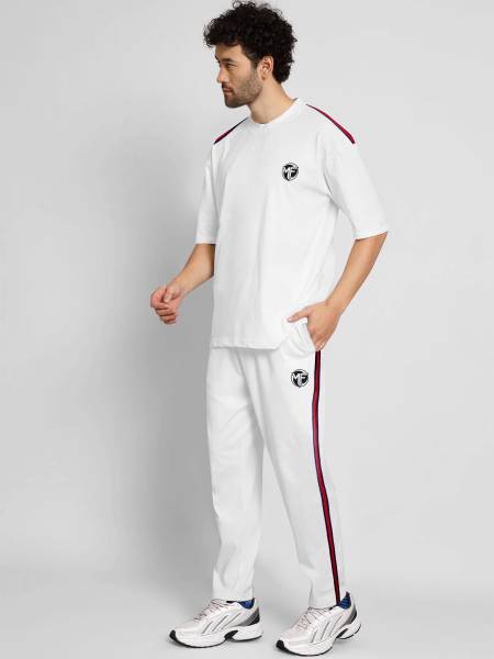 Moonfigure Self Design Men Track Suit