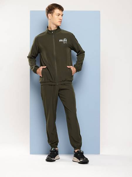 SLAZENGER Solid Men Track Suit
