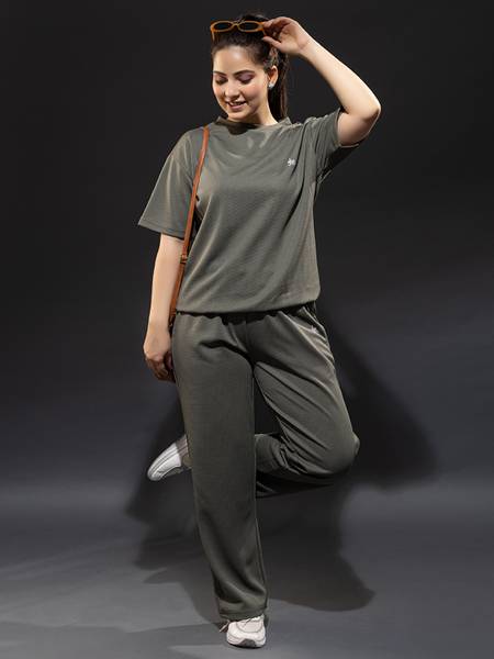 YHA Solid Women Track Suit
