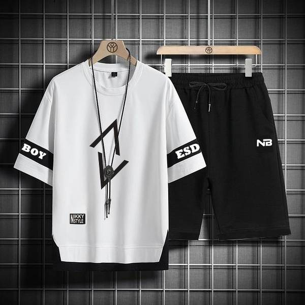NB NICKY BOY Printed Men Track Suit