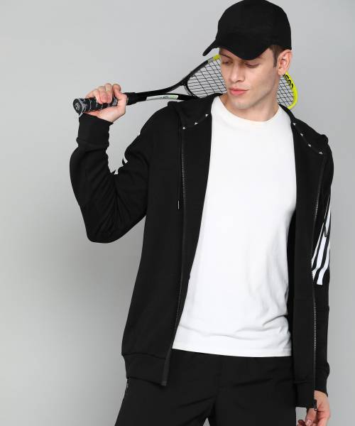 Adidas full sleeve solid men's jacket best sale