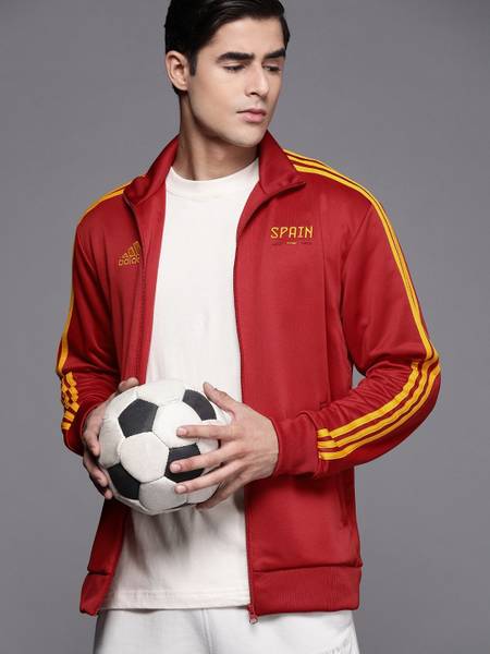 Adidas full sleeve solid men's jacket 2025