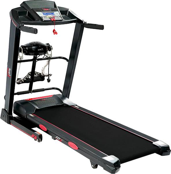 AVON Fitx, Motorized Treadmill, 3 HP Peak Multi with Power Incline|Handrails Buttons Treadmill