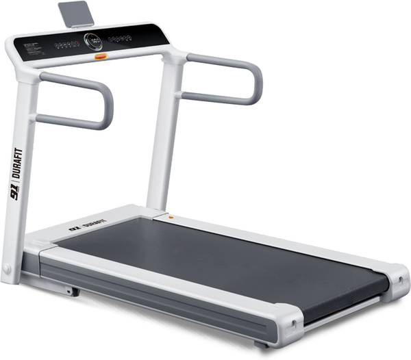 Durafit Sonic 5 HP Peak BLDC | 16km Speed | 20-Level Incline Home Use Treadmill (Max Weight:150 kg)