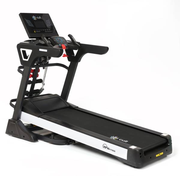 RPM Fitness Active1100DCM 6HP Peak, Max Weight: 140kg with 15 Level Auto Incline Motorized Treadmill